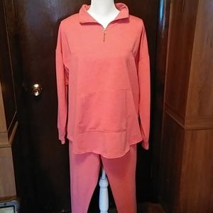 Daisy Fuentes 2 piece lounge set euc 1x